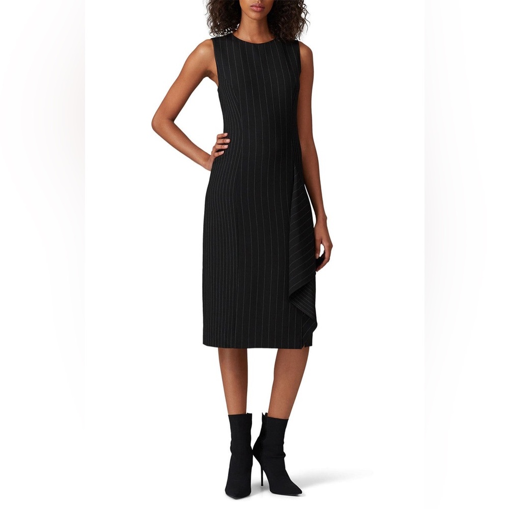 DVF Diane Von Furstenberg Elm Striped Sheath Dress Size 6 NWT